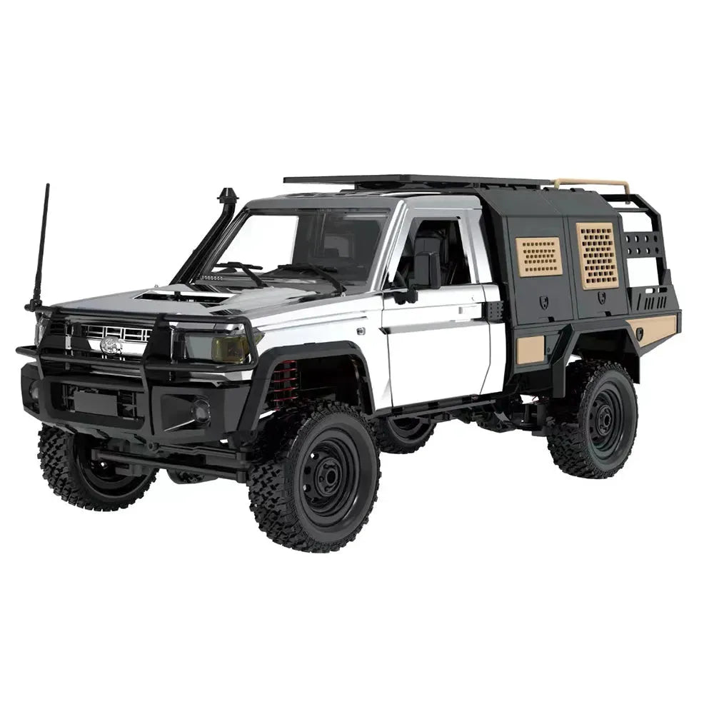MNRC MN82S 1/12 Scale Toyota Land Cruiser LC79 4WD RC Car – RTR (Licensed) – Silver