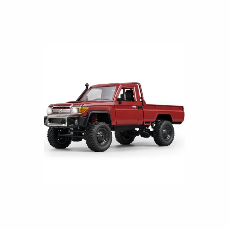 RC rock crawler on rocks