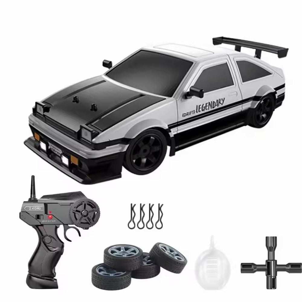 SC16A03-1 1/16 Scale High-Speed RC Drift Car With Interchangeable Tires, lights And Smoke India