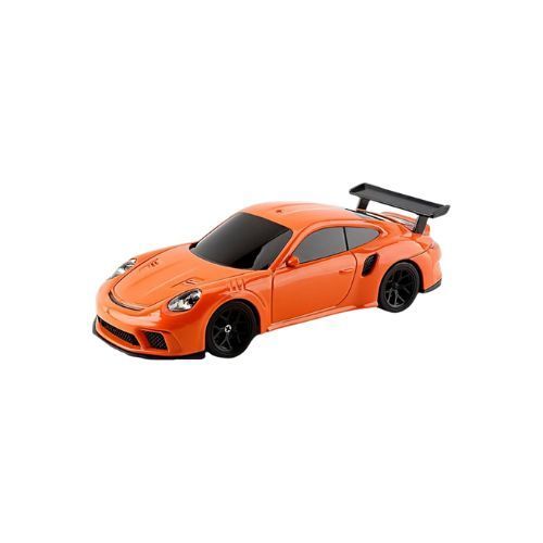 JIABAILE 1:43 Porsche 911 GT3 Orange RC Drift Car – 4WD Mini RTR with Gyro