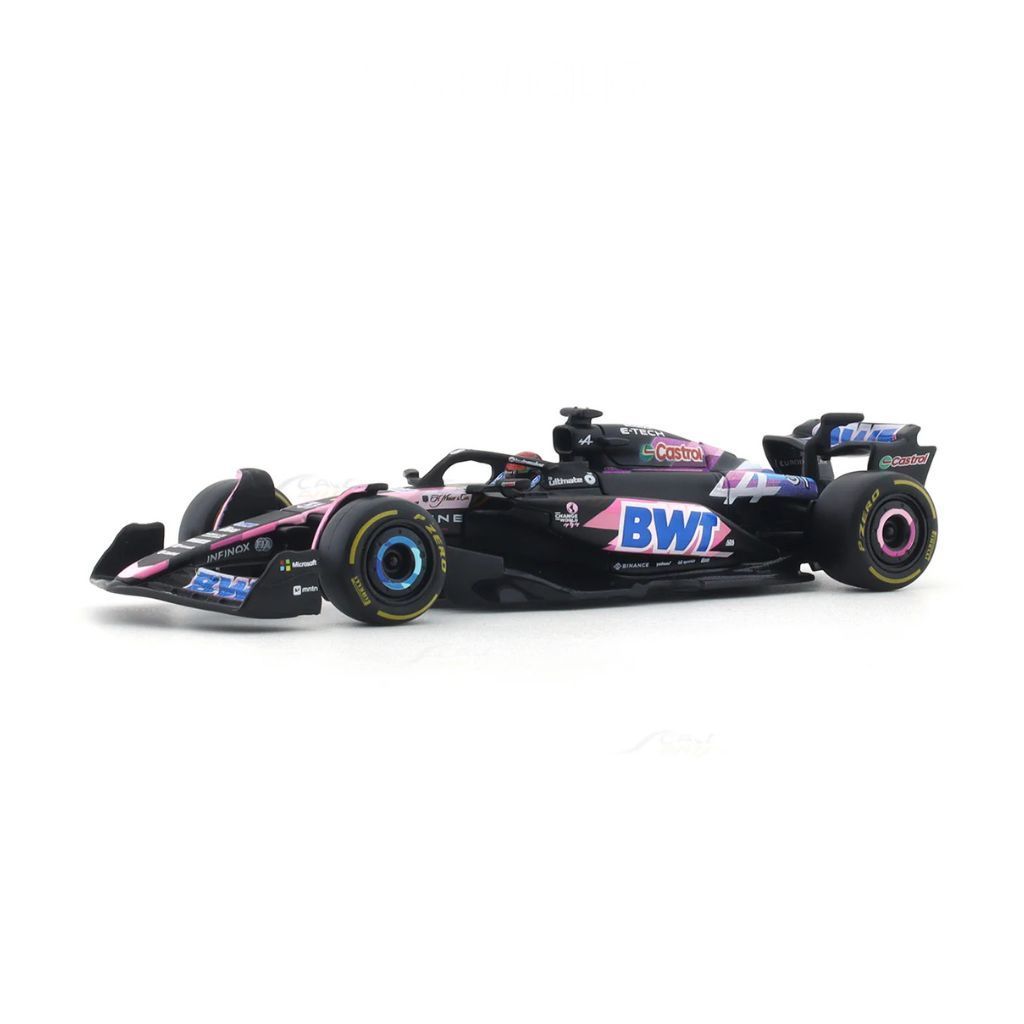 2024 Alpine A524 Pierre Gasly No. 10 Formula 1 Diecast Car 1:43 Scale by Bburago – Official F1 Model
