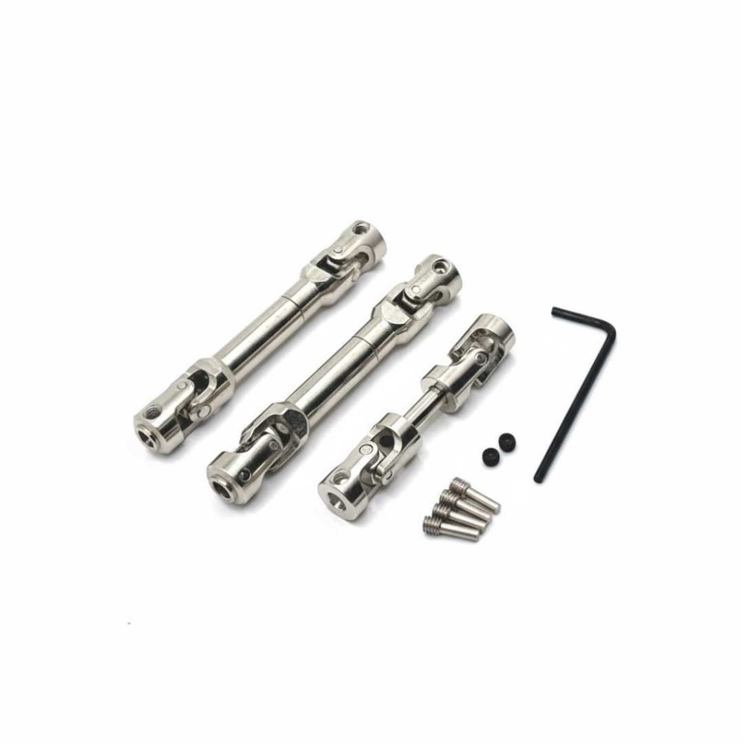 MN Model Metal Transmission Shaft Upgrade Set – Front & Rear Driveshafts