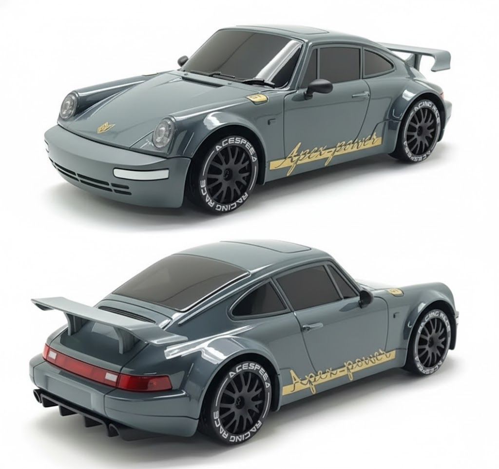 SJY-FQD13 Porsche Inspired Drift Car Toy – 1:20 Scale 4WD High Drift RC Car