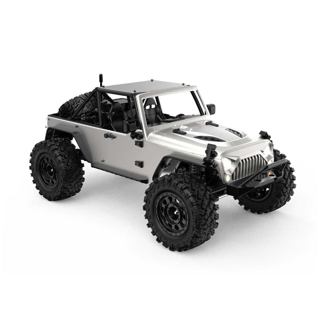 MJX Hyper Go H12Y+ Brushless 4WD RTR 1:12 RC Crawler – Silver Color | India