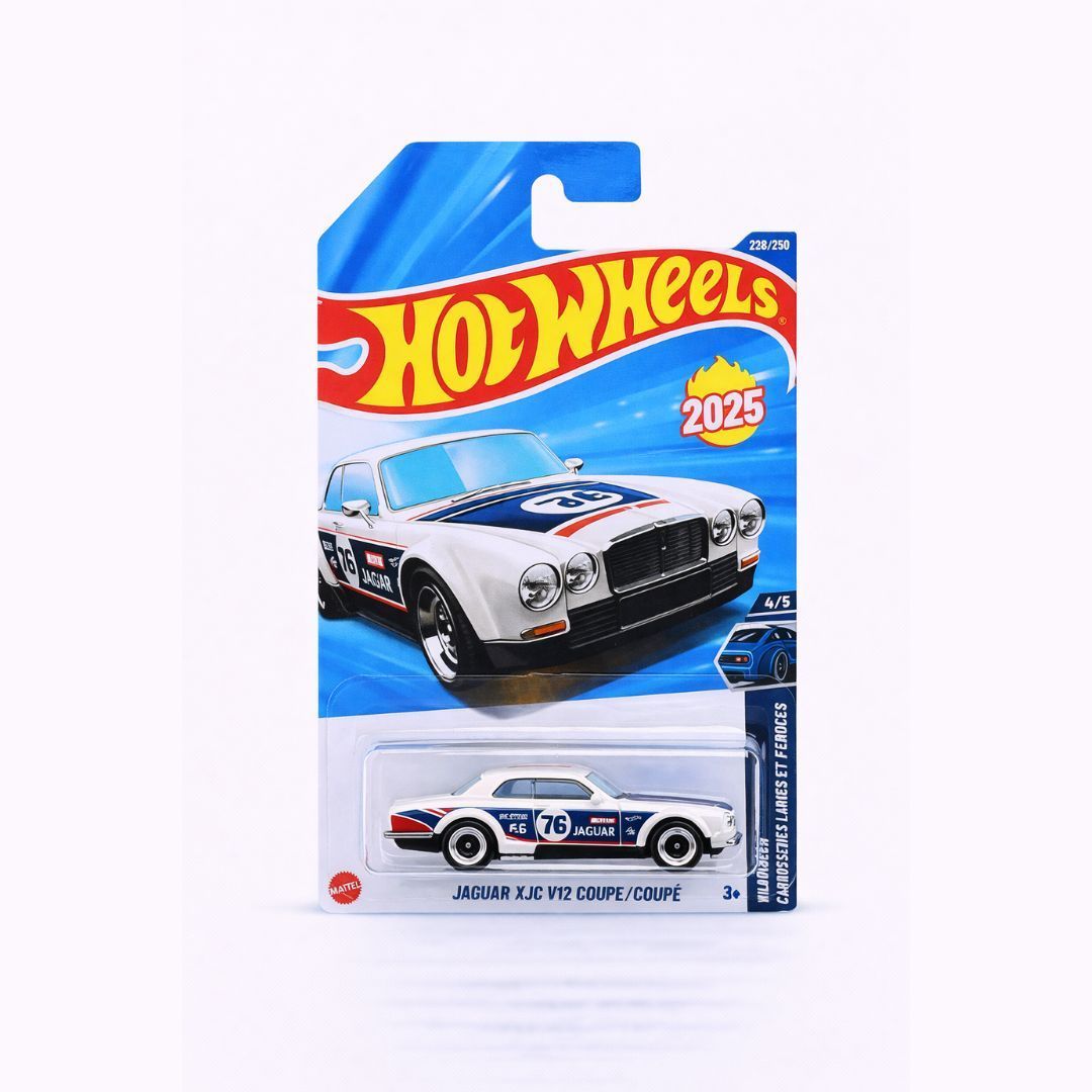 Hot Wheels 2025 Jaguar XJ-C V12 Coupe – Wild Widebody | 1:64 Scale Diecast (Carded)
