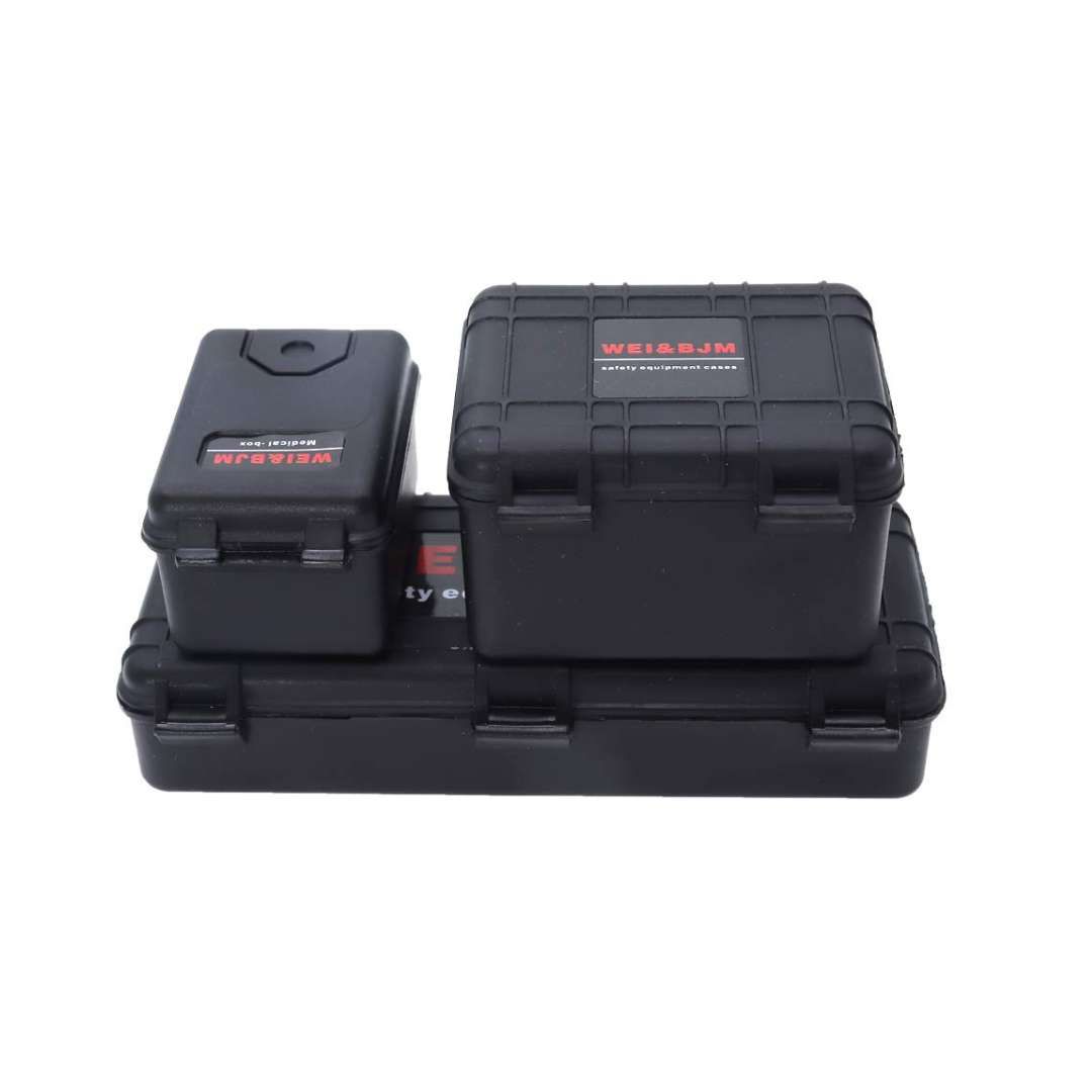 1/10 Scale Mini Toolbox Set (3pcs) – RC Crawler Storage Cases for TRX4, SCX10, D90 | Decorative Accessories | India