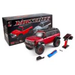 WLtoys 104020 Ford Bronco 1/10 4WD RC Rock Crawler Off-Road Climbing Car – Red Color | India Edition - Image 4
