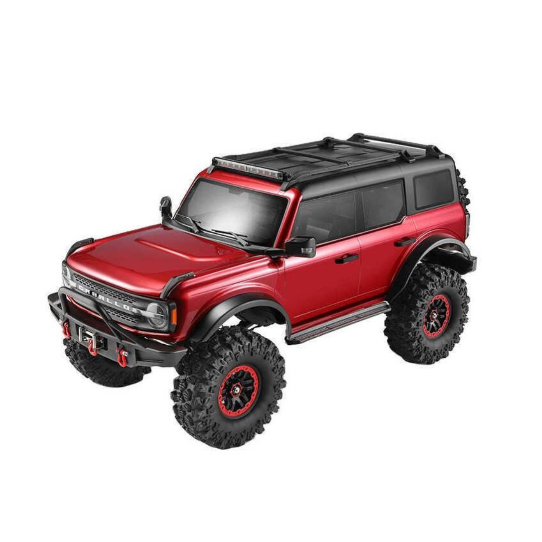 WLtoys 104020 Ford Bronco WLtoys 104020 Ford Bronco 1/10 4WD RC Rock Crawler Off-Road Climbing Car – Red Color | India Edition - Image 1