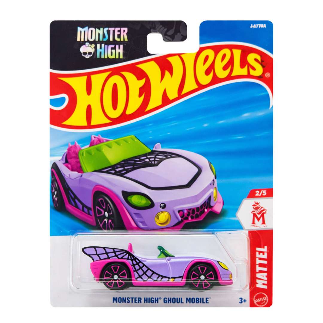 Hot Wheels 2026 Monster High Ghoul Mobile C Case 2026 – 1:64 Diecast Car