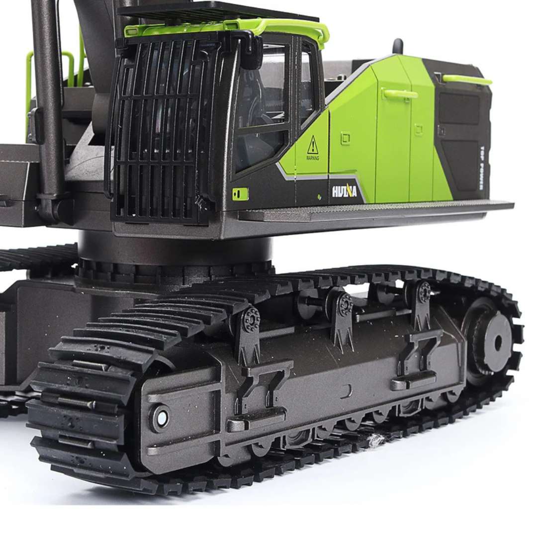 Huina 1593 RC Excavator 1/14 Scale 2.4GHz 360° Rotation Metal - Image 5