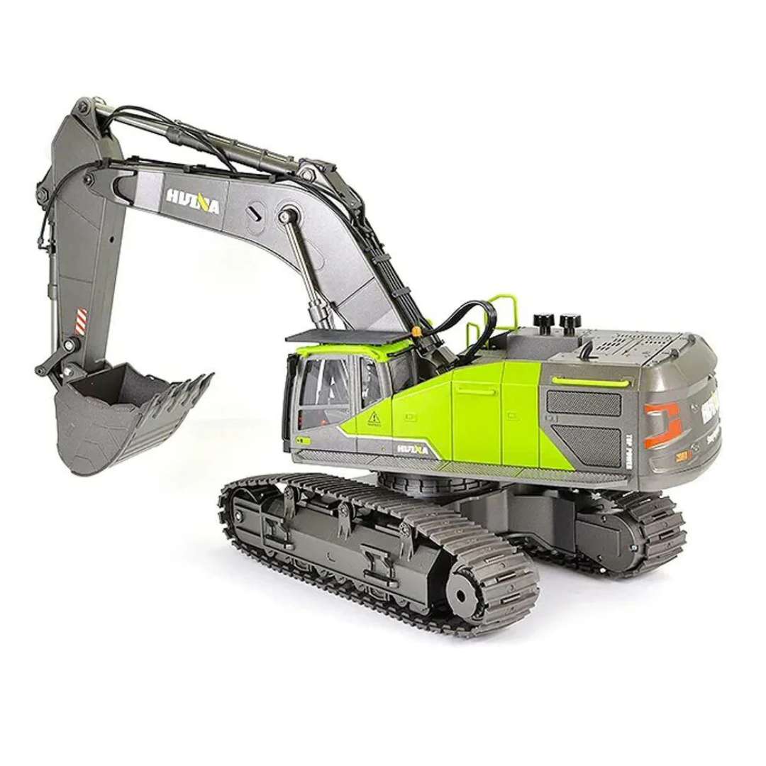 Huina 1593 RC Excavator 1/14 Scale 2.4GHz 360° Rotation Metal - Image 6
