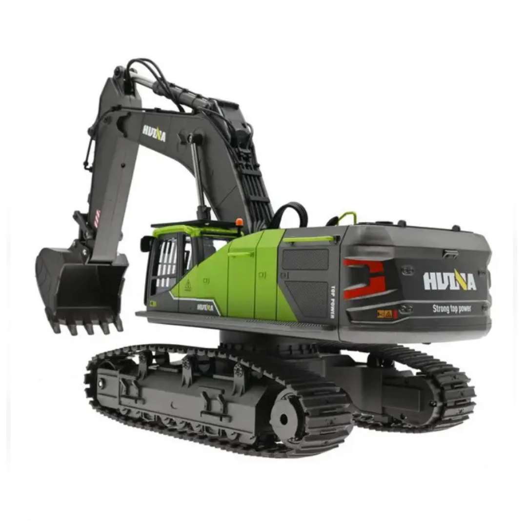 Huina 1593 RC Excavator 1/14 Scale 2.4GHz 360° Rotation Metal - Image 7