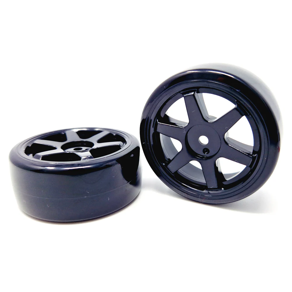 MJX 1415C Pre-Glued Drift Wheels (2 Pack) for 14301 & 14302 RC Cars