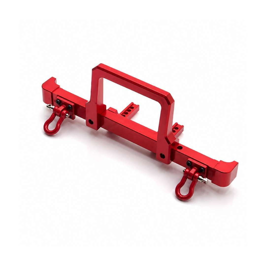 Metal Rear Bumper with Tow Hooks for HB Toys ZP Series RC Crawlers | ZP1001 ZP1002 ZP1003 ZP1004 ZP1005 ZP1007 ZP1009 | Servo Lever Gear Compatible