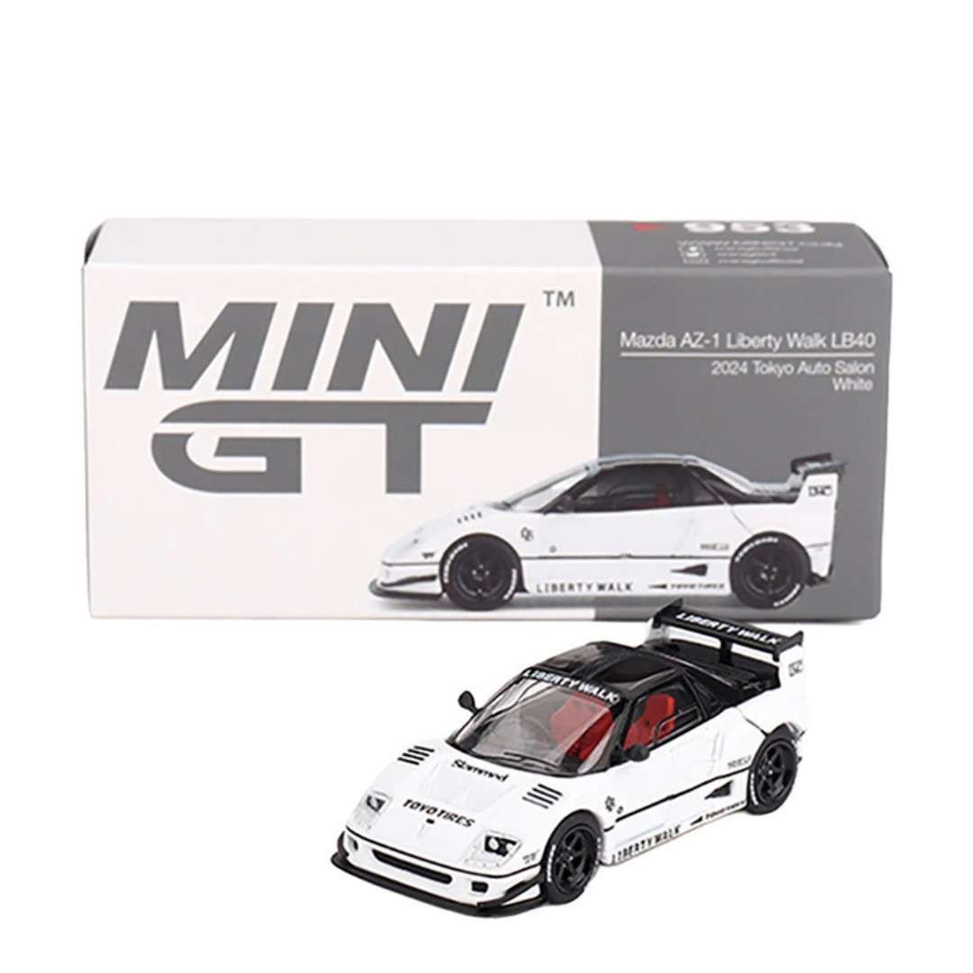Mini GT Mazda AZ-1 Liberty Walk LB40 (2024 Tokyo Auto Salon White) 1:64 Diecast Model Car | India