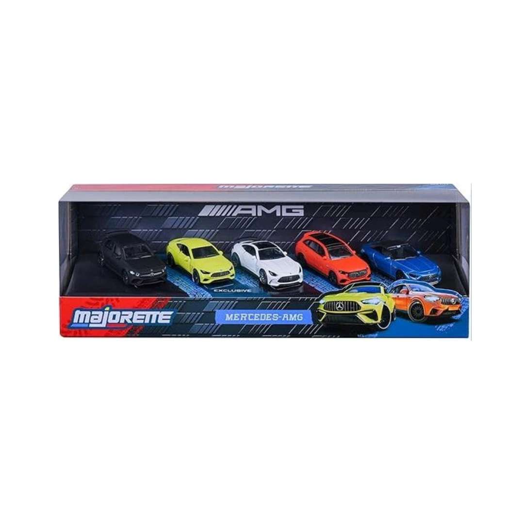Majorette Mercedes-AMG 5 Pieces Gift Pack Diecast Cars Set – 1:64 Scale | India