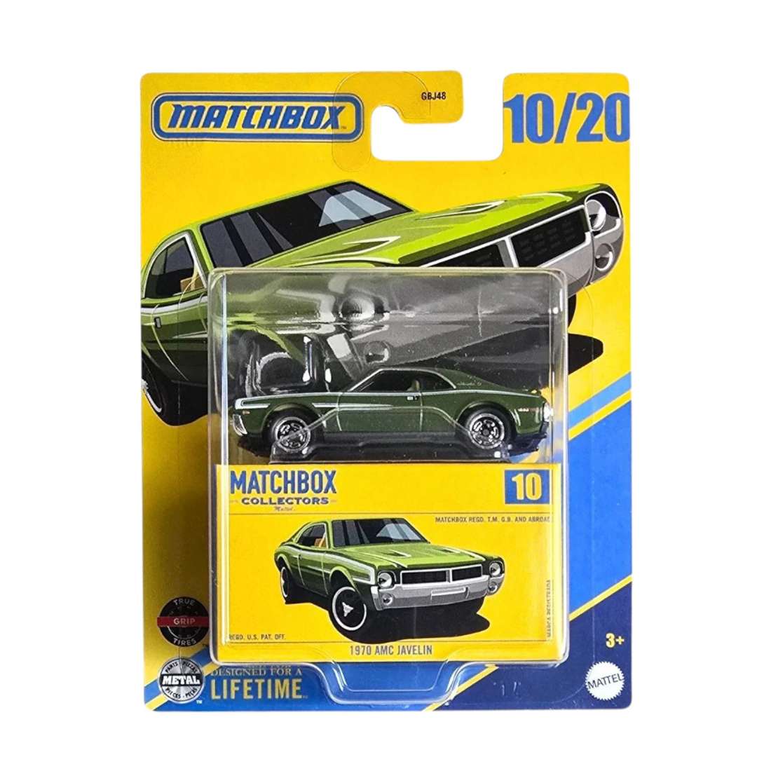 Matchbox Collectors 1970 AMC Javelin 1:64 Diecast Model Car | Green | India