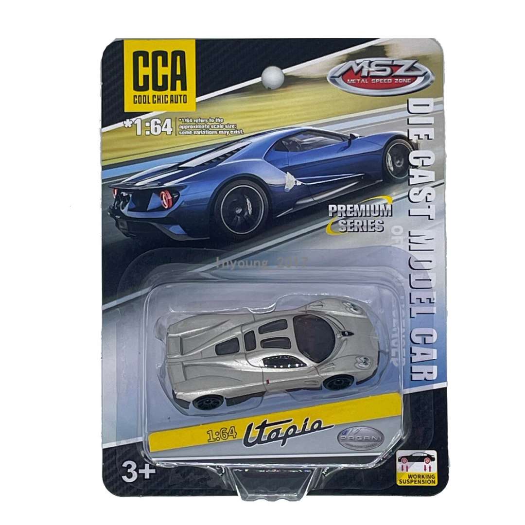 CCA Premium Series Pagani Utopia 1:64 Scale Diecast Model Car – White