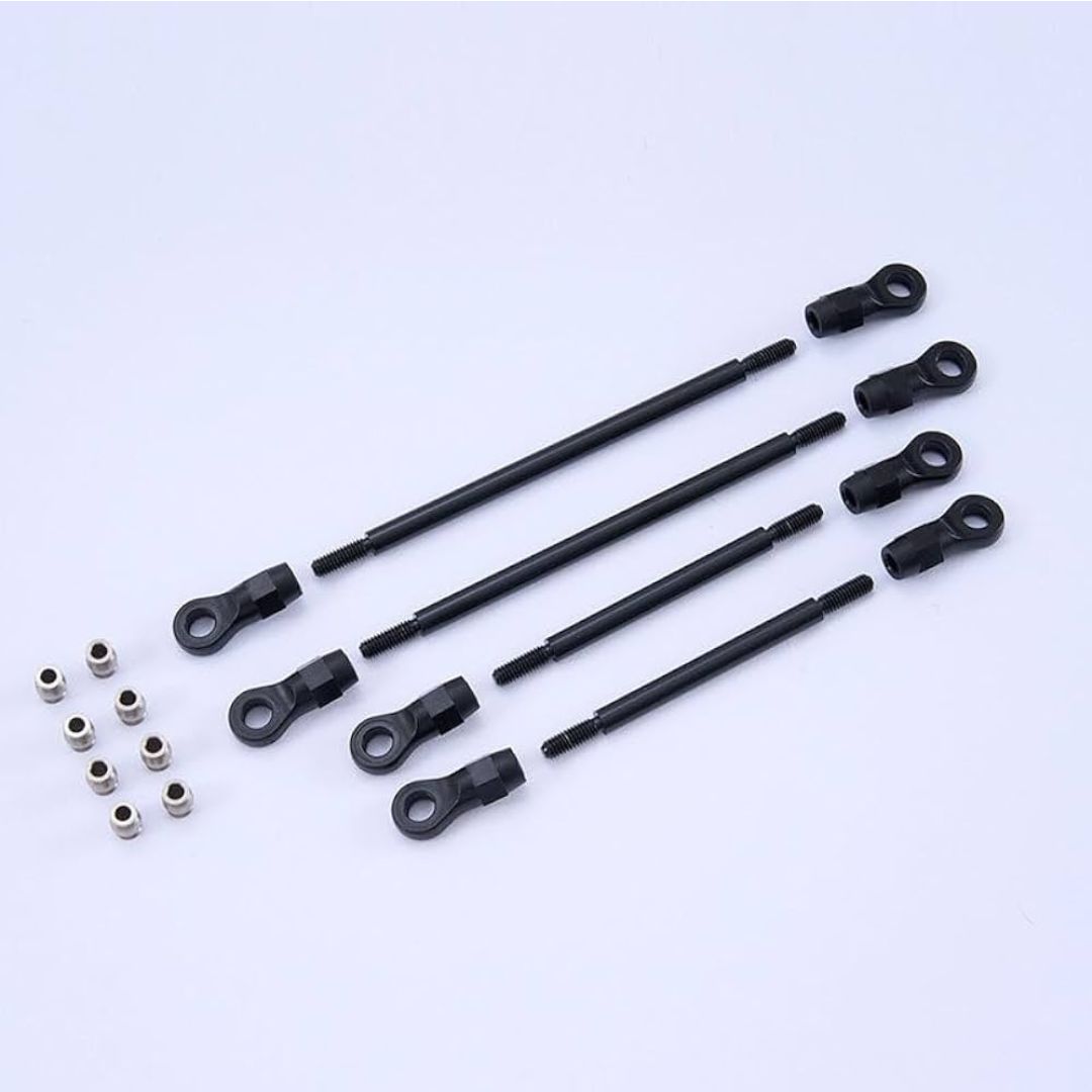 FMS FCX10 Front Rod Set for K5, LC80, PRO LC80 & Discovery/Range Rover/Defender 110