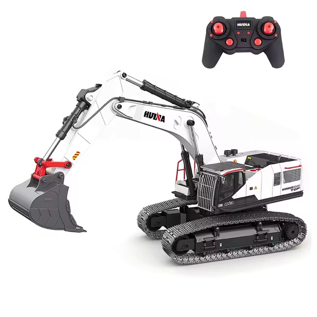 Huina 1594 RC Excavator (2026 Model) 1/14 Scale RTR Construction Vehicle