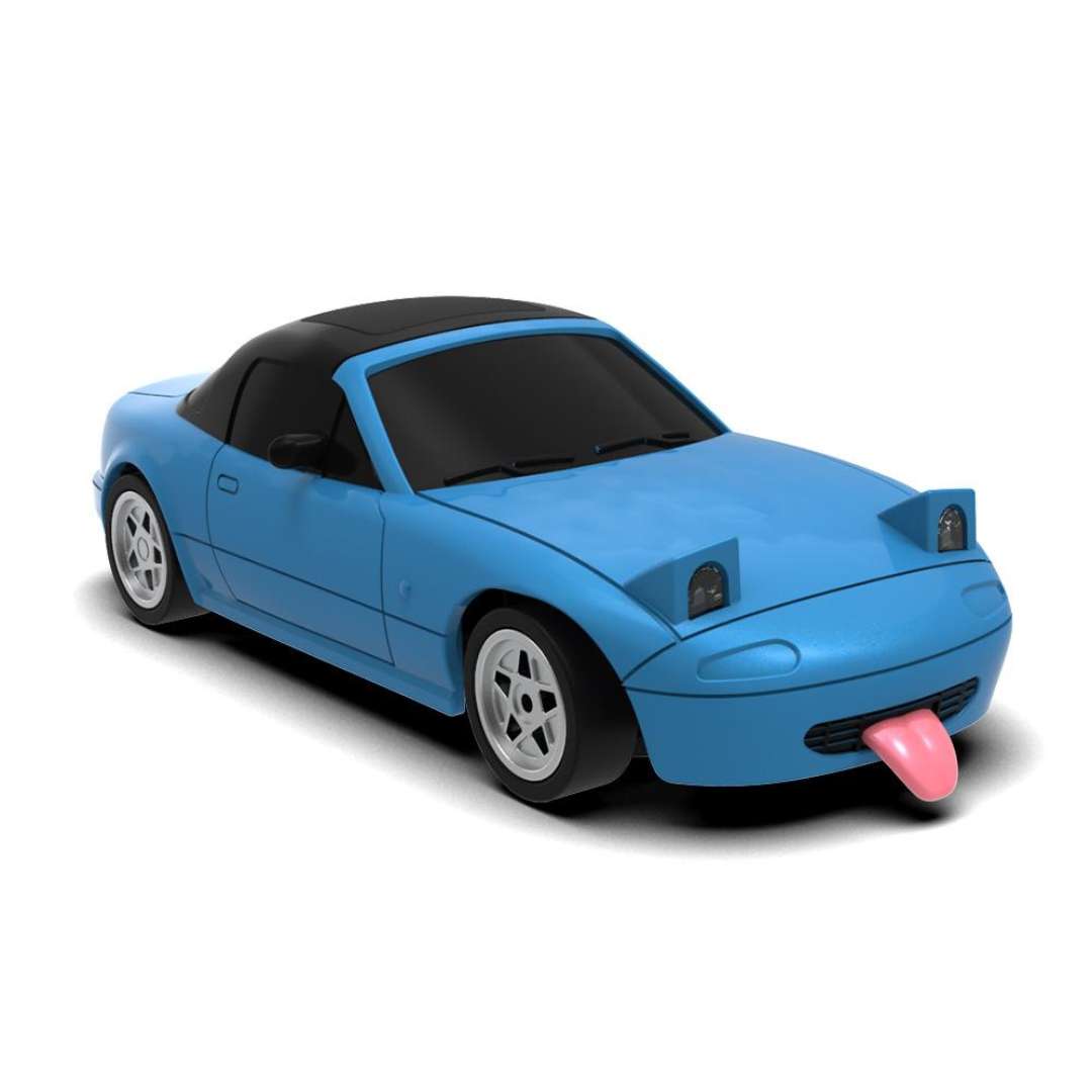 JJRC C8827 C Q Version Blue 1:43 Scale 4WD Drift RC Car Standard Version