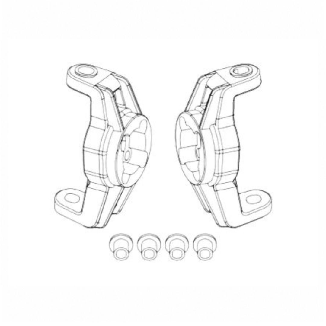 MJX Hyper Go P8HAF06 Front Axle Mount for H8E & H8H RC Crawlers