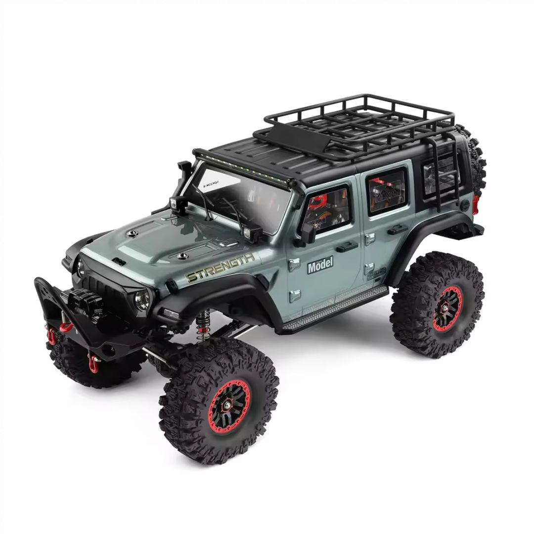 WLtoys 104006 1/10 4WD RC Rock Crawler RTR with Digital Display Remote, Differential Locks & 2-Speed Gearbox