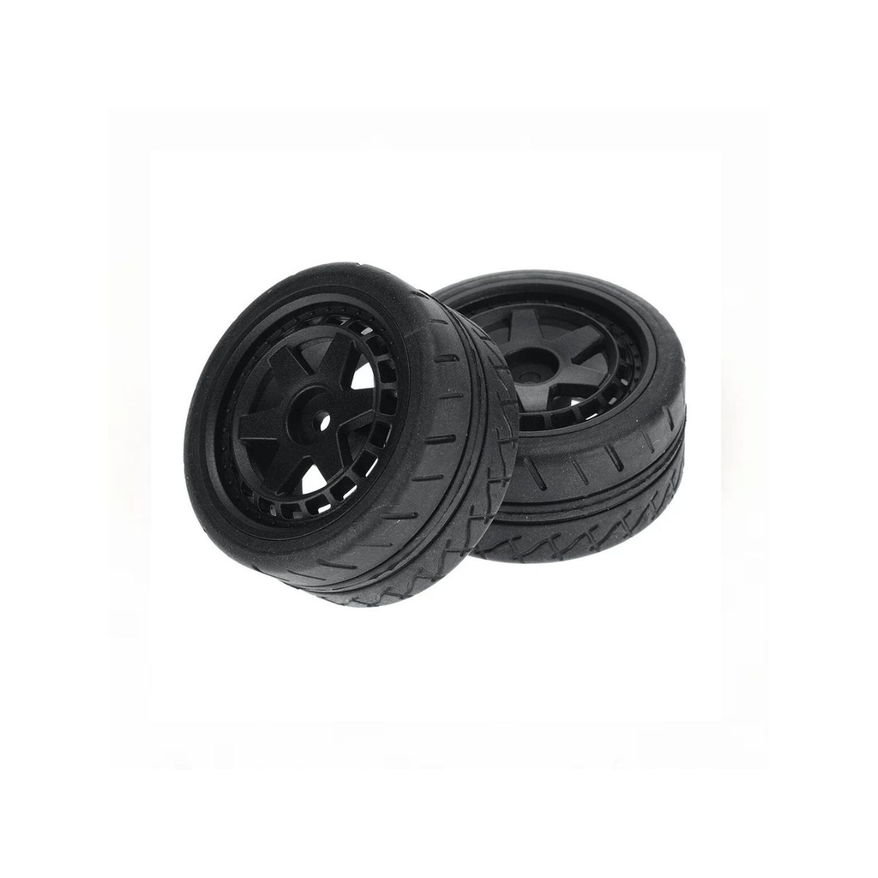 HNR H98222 Rear Wheels with Pre-Glued Tyres (2 Pack) | 9803 Werewolf / FTX EVO30