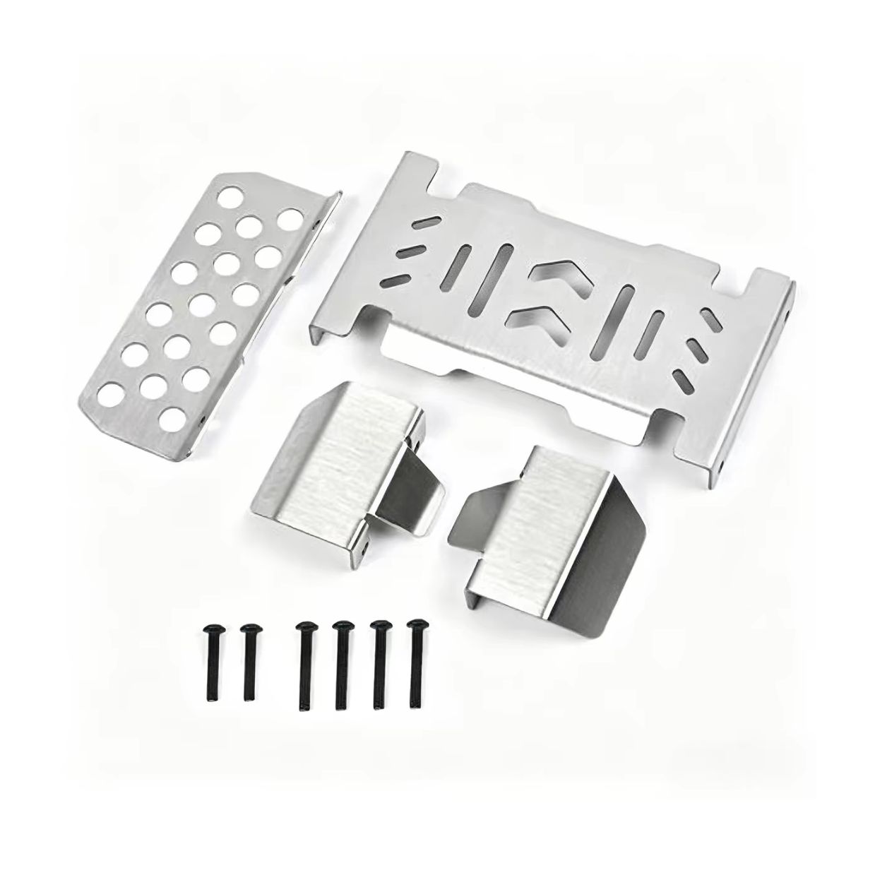 Metal Chassis Armor Skid Plate Set for Yikong YK4107, YK4107 Pro & YK4106 Pro RC Crawler | India