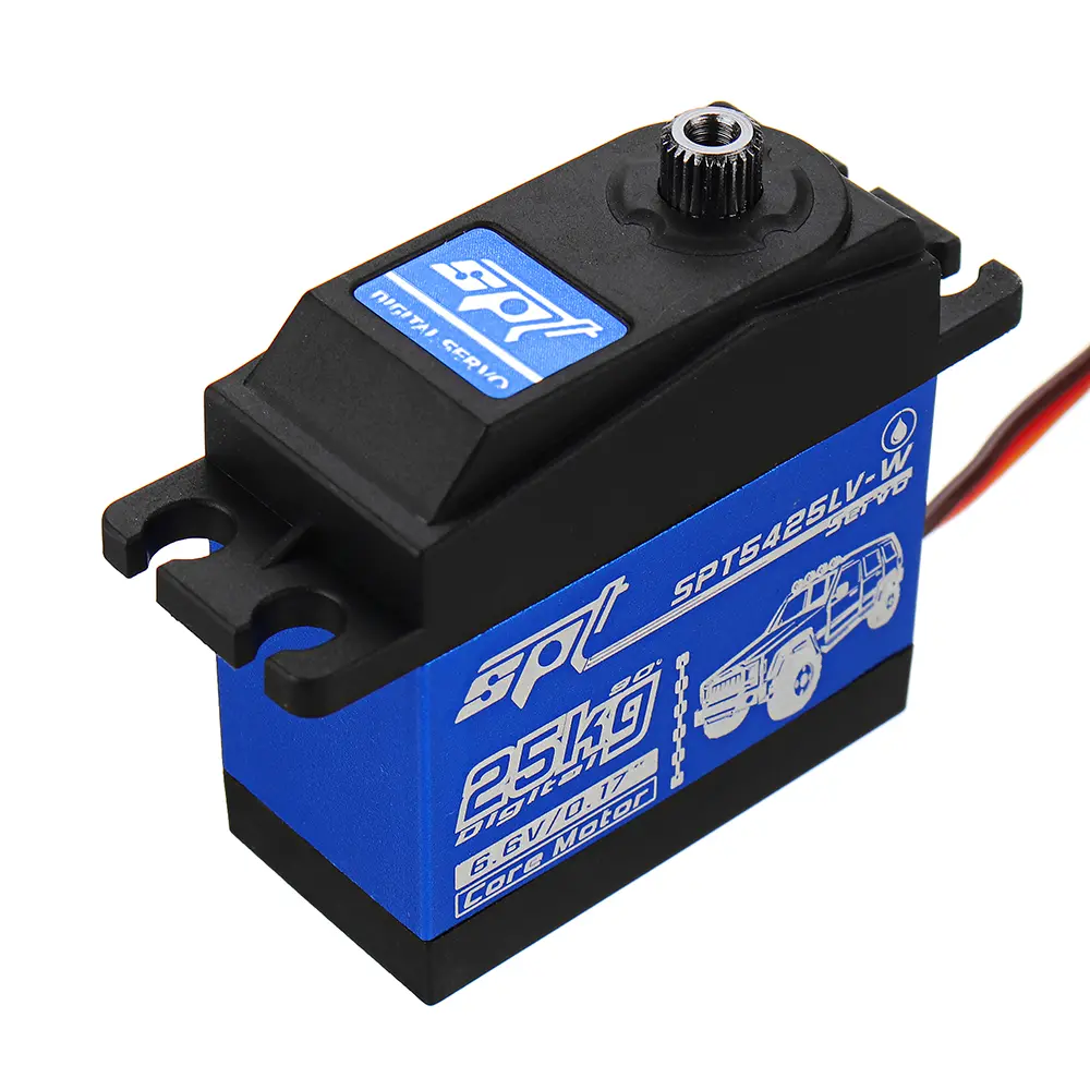 SPT Servo SPT5425LV-W 25KG Digital Metal Gear Waterproof Servo for 1/8 & 1/10 RC Cars