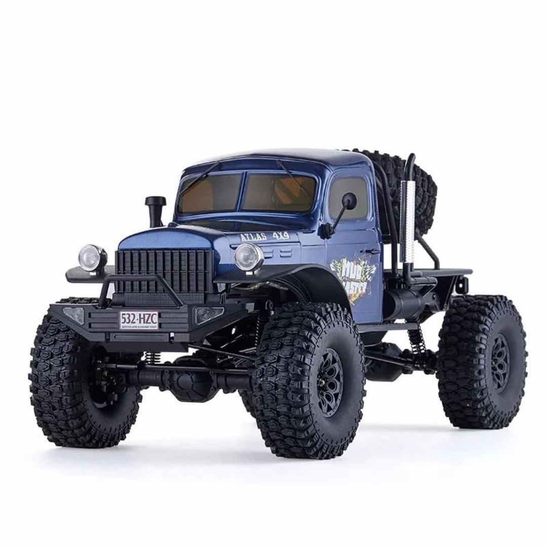ROCHOBBY 1:10 Atlas 4×4 RS Off-Road RC Crawler Truck RTR – Blue