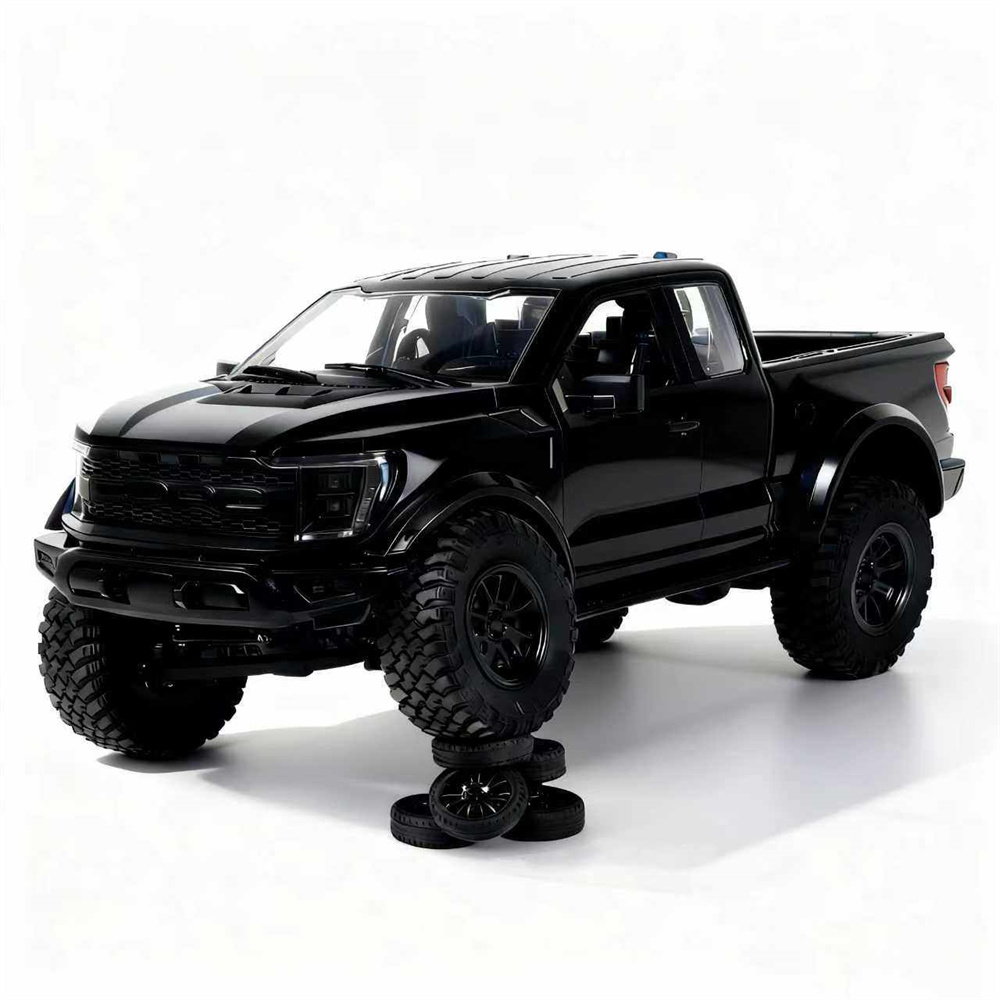 HSTAR R12-01Q Ford Raptor 1/12 Scale 4WD RC Crawler Pickup Truck RTR – Black | India